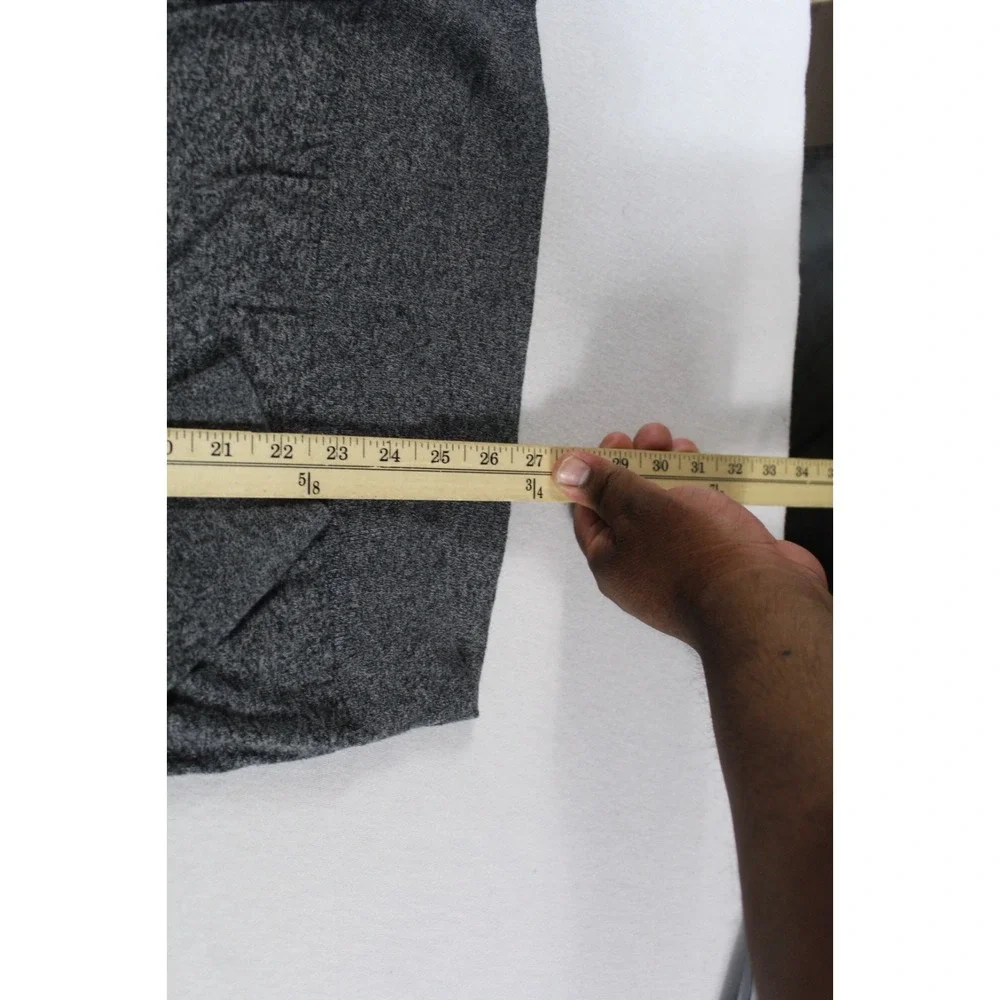 Banana Republic Men gray Sweater Pull On Eco Long Sleeve Mock Neck Size Small